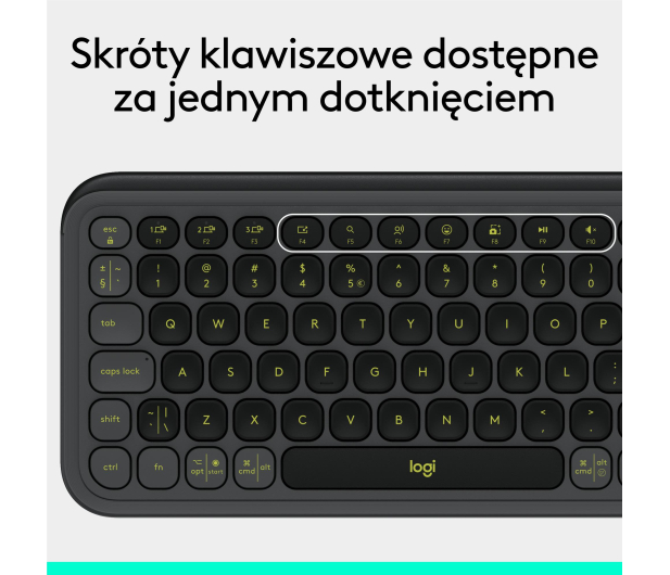LOGITECH POP ICON Keys grafit 920-013071 - 1276194 - zdjęcie 13